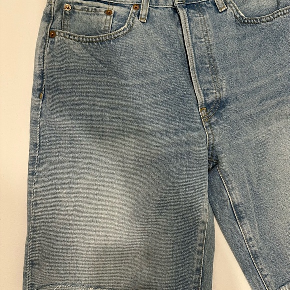 NWT Re/Done Denim 90s Comfy Short - Picture 3 of 9